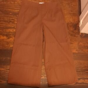 SPANX Rust Brown High-Waist Trousers